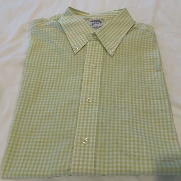 Brooks Brothers Other - Brooks Brothers Dress Shirt 16-35 Celadon Non-iron